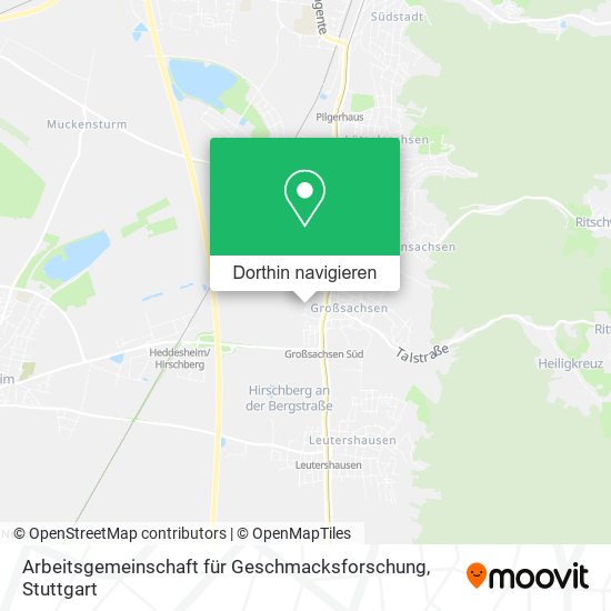 Arbeitsgemeinschaft für Geschmacksforschung Karte