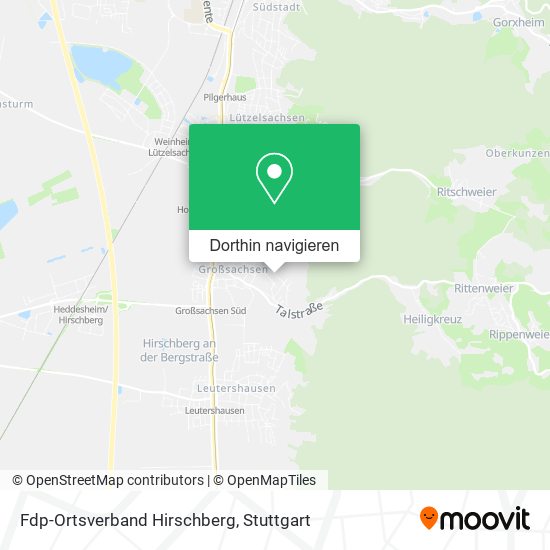 Fdp-Ortsverband Hirschberg Karte