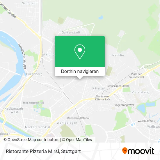 Ristorante Pizzeria Mirsi Karte