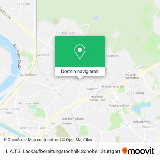 L.A.T.S. Lackaufbereitungstechnik Schöbel Karte