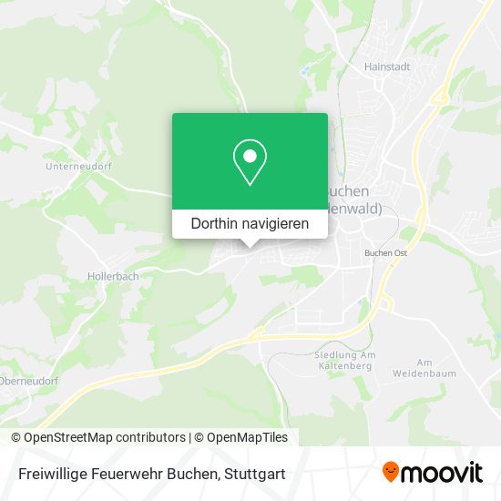 Freiwillige Feuerwehr Buchen Karte