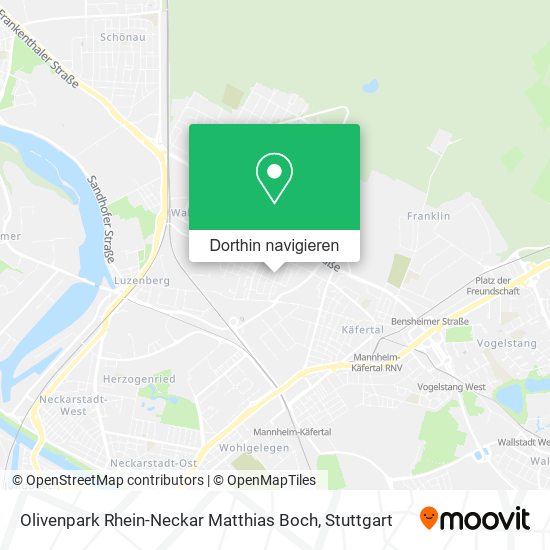 Olivenpark Rhein-Neckar Matthias Boch Karte