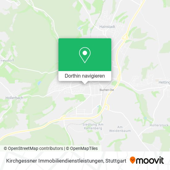 Kirchgessner Immobiliendienstleistungen Karte