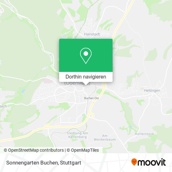 Sonnengarten Buchen Karte