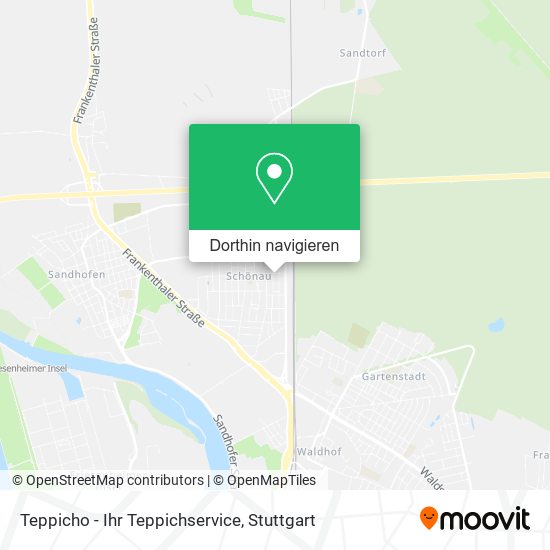 Teppicho - Ihr Teppichservice Karte