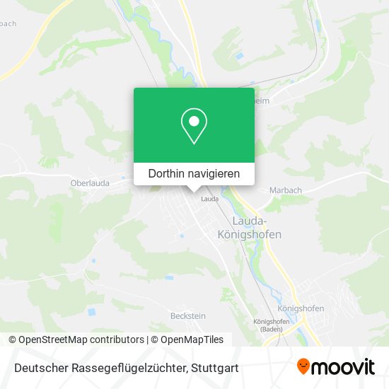 Deutscher Rassegeflügelzüchter Karte