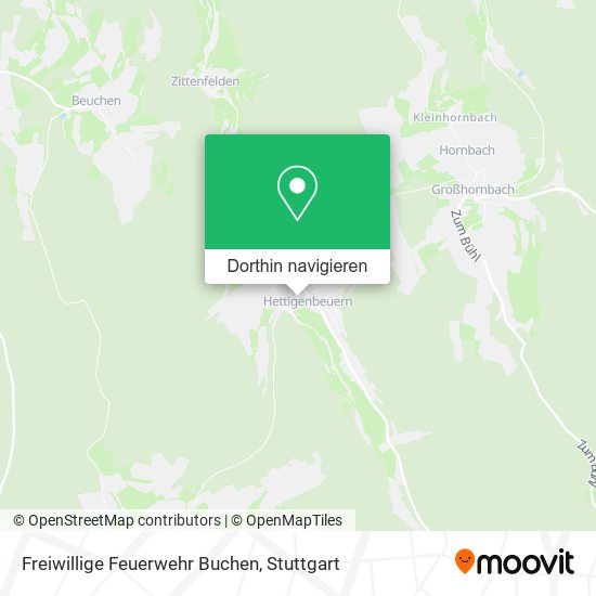 Freiwillige Feuerwehr Buchen Karte