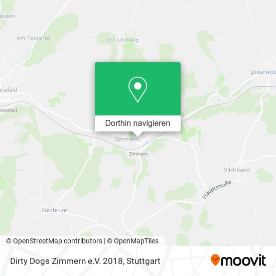 Dirty Dogs Zimmern e.V. 2018 Karte
