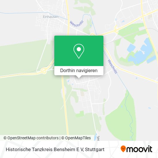 Historische Tanzkreis Bensheim E V Karte