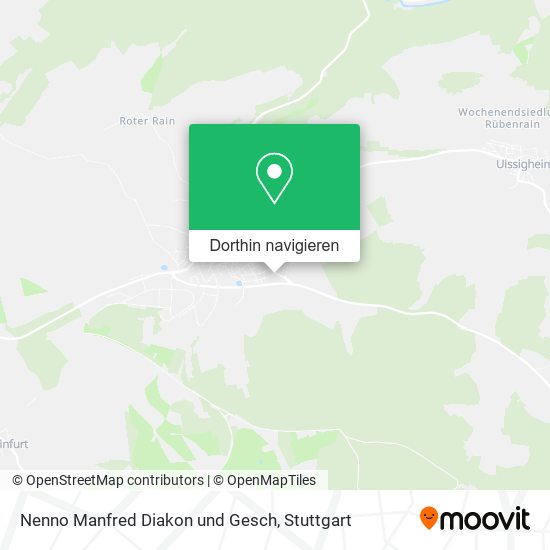 Nenno Manfred Diakon und Gesch Karte