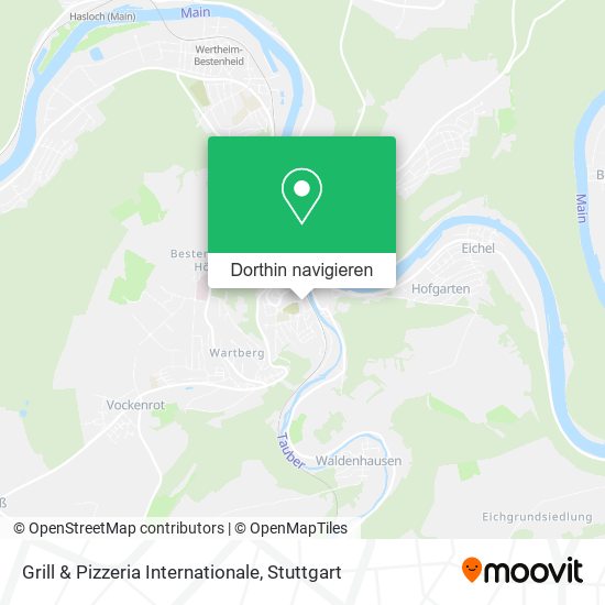 Grill & Pizzeria Internationale Karte