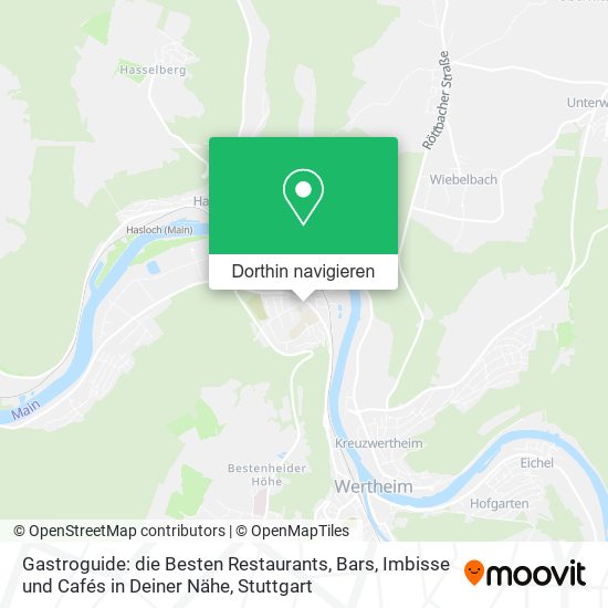 Gastroguide: die Besten Restaurants, Bars, Imbisse und Cafés in Deiner Nähe Karte