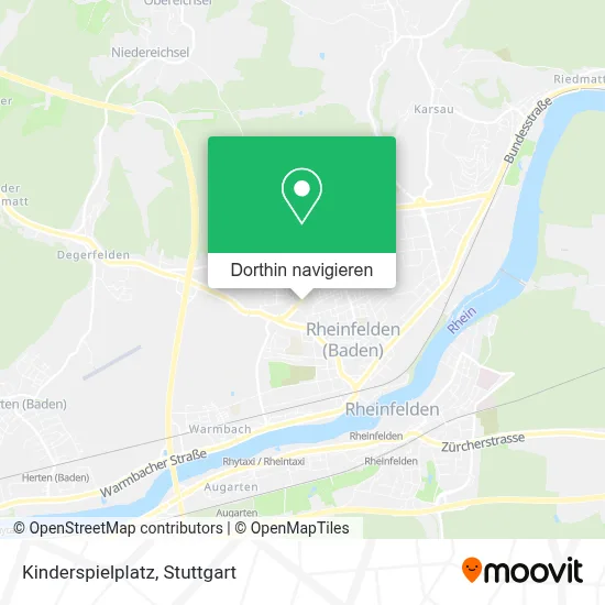 Kinderspielplatz Karte