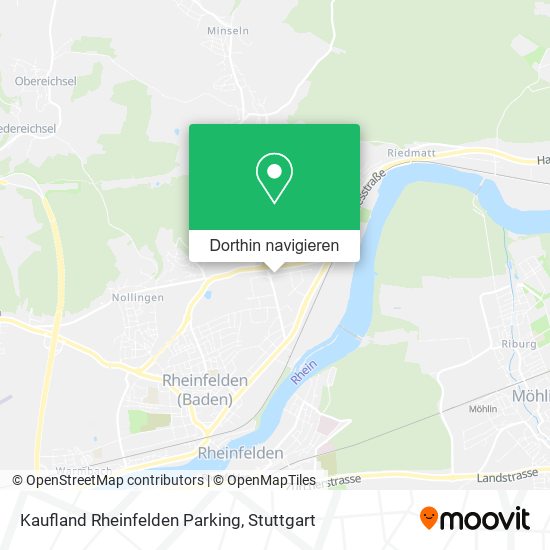 Kaufland Rheinfelden Parking Karte