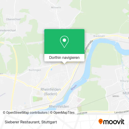 Sieberer Restaurant Karte