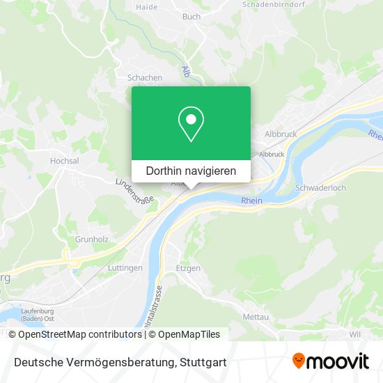 Deutsche Vermögensberatung Karte