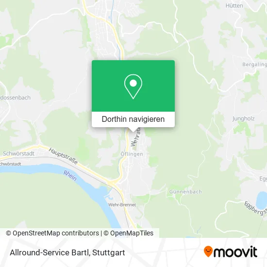 Allround-Service Bartl Karte