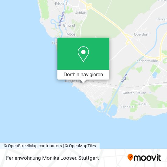 Ferienwohnung Monika Looser Karte