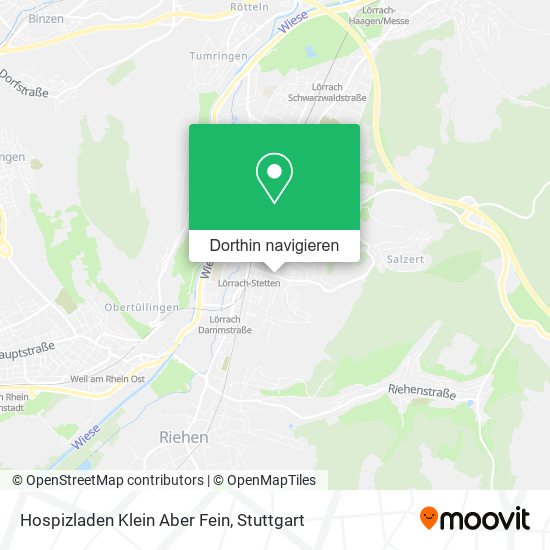 Hospizladen Klein Aber Fein Karte