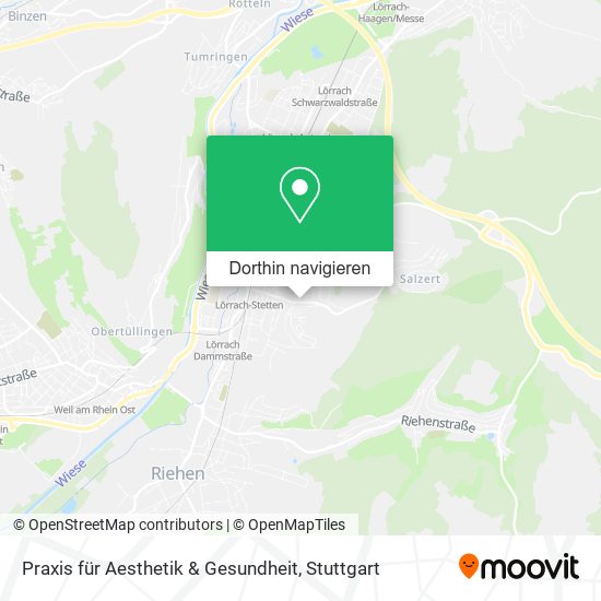 Praxis für Aesthetik & Gesundheit Karte
