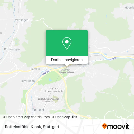 Röttelnstüble-Kiosk Karte