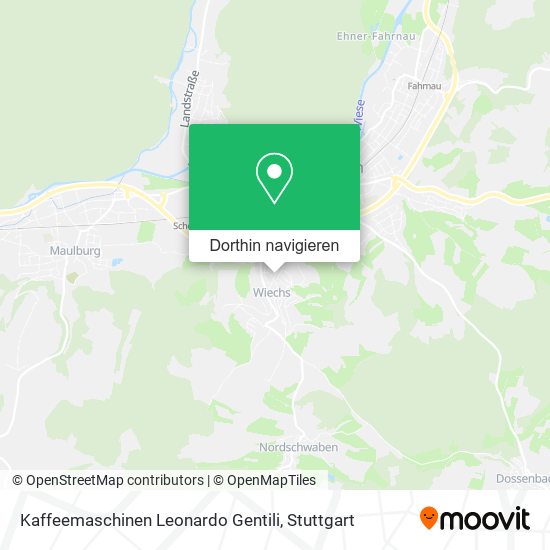 Kaffeemaschinen Leonardo Gentili Karte