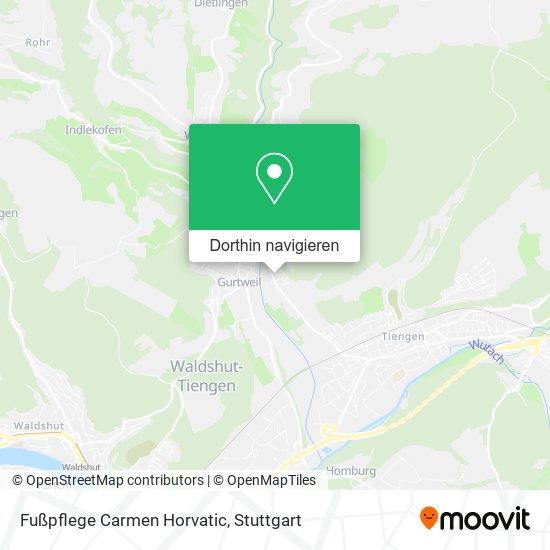Fußpflege Carmen Horvatic Karte