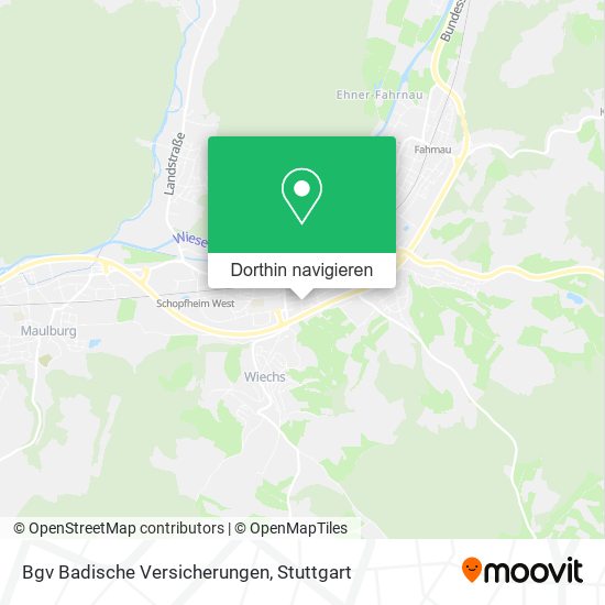 Bgv Badische Versicherungen Karte