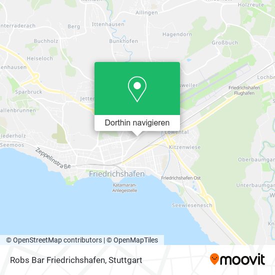 Robs Bar Friedrichshafen Karte