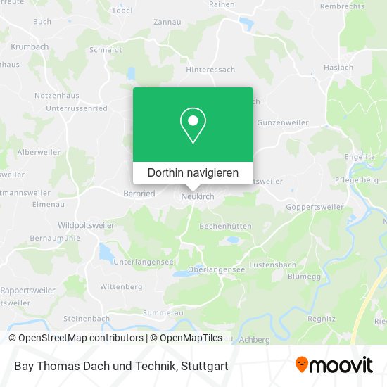 Bay Thomas Dach und Technik Karte