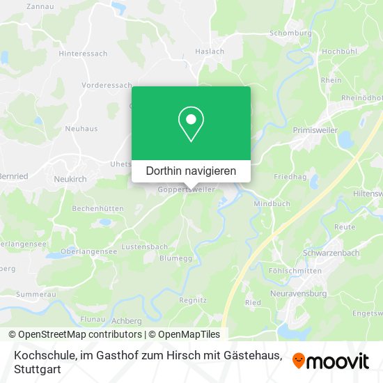 Kochschule, im Gasthof zum Hirsch mit Gästehaus Karte