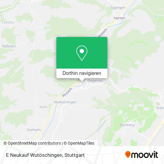 E Neukauf Wutöschingen Karte