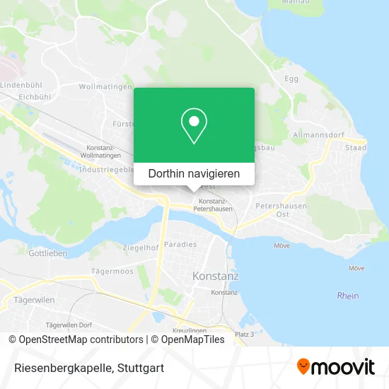 Riesenbergkapelle Karte