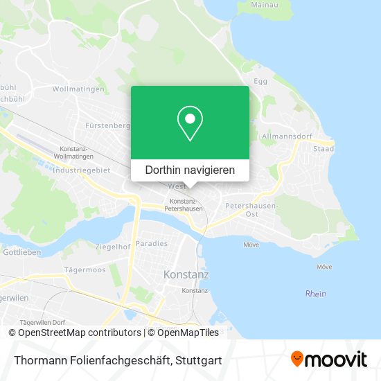 Thormann Folienfachgeschäft Karte