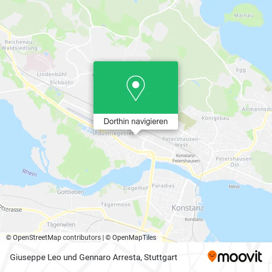Giuseppe Leo und Gennaro Arresta Karte