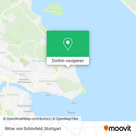 Ritter von Schönfeld Karte