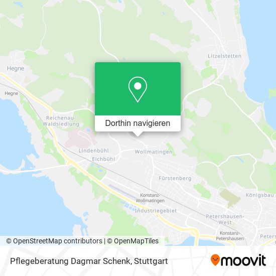 Pflegeberatung Dagmar Schenk Karte