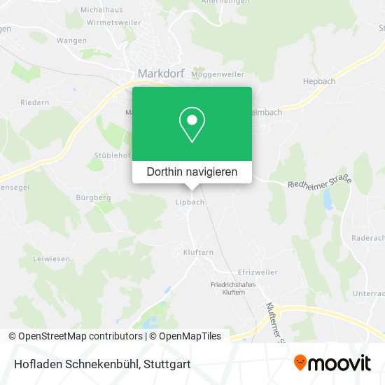 Hofladen Schnekenbühl Karte