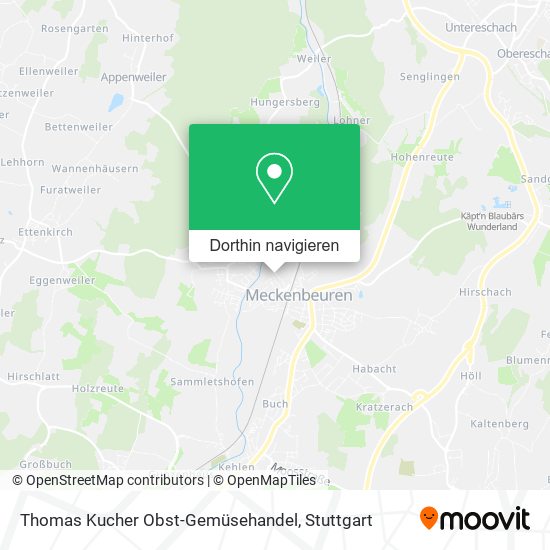 Thomas Kucher Obst-Gemüsehandel Karte