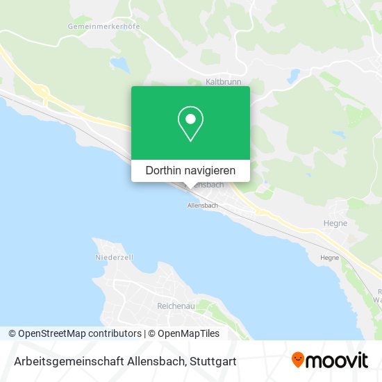 Arbeitsgemeinschaft Allensbach Karte