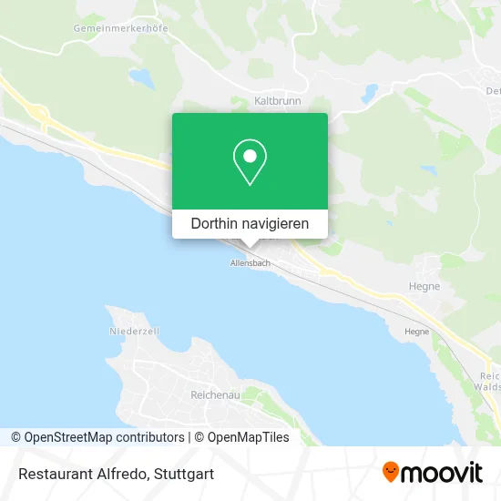 Restaurant Alfredo Karte