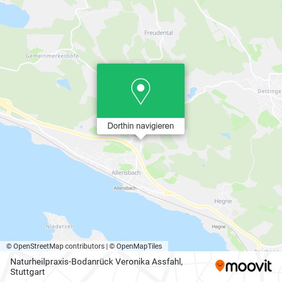 Naturheilpraxis-Bodanrück Veronika Assfahl Karte