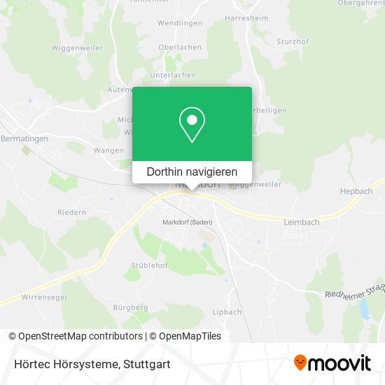 Hörtec Hörsysteme Karte