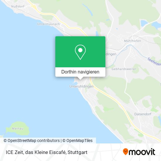 ICE Zeit, das Kleine Eiscafé Karte