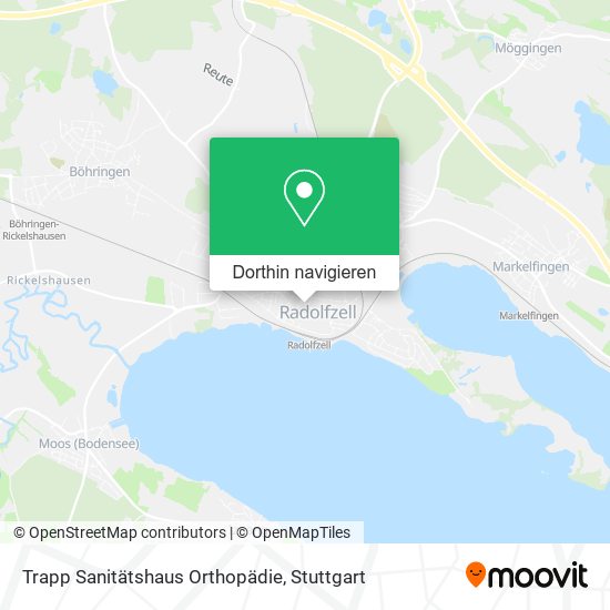 Trapp Sanitätshaus Orthopädie Karte