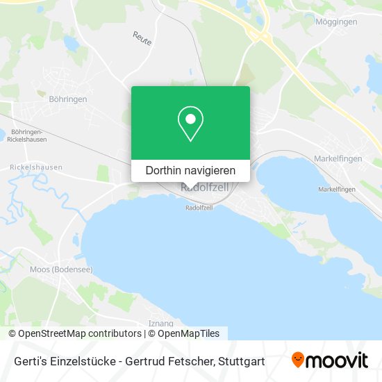 Gerti's Einzelstücke - Gertrud Fetscher Karte