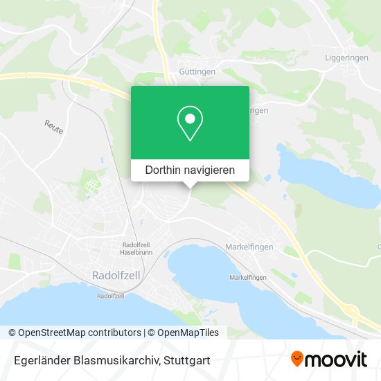 Egerländer Blasmusikarchiv Karte