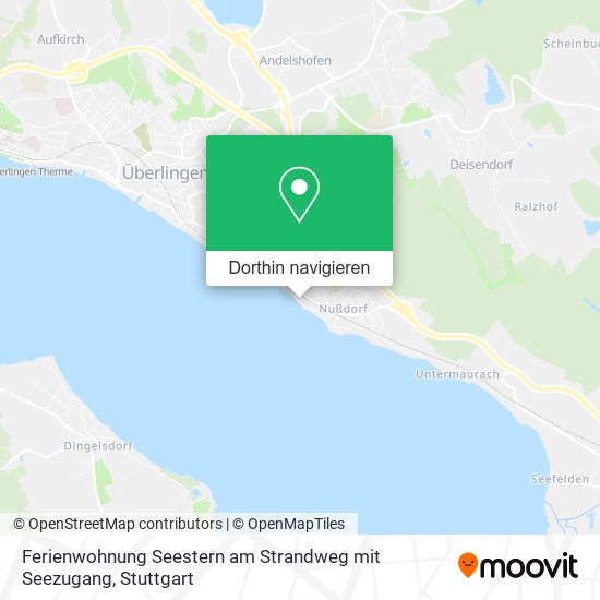 Ferienwohnung Seestern am Strandweg mit Seezugang Karte