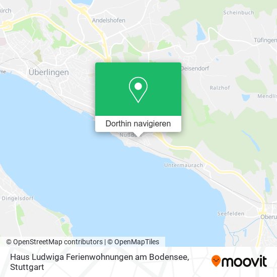 Haus Ludwiga Ferienwohnungen am Bodensee Karte