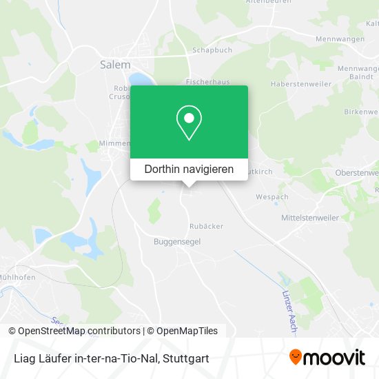 Liag Läufer in-ter-na-Tio-Nal Karte